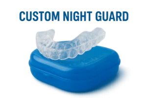 Patient resting with cold compress after tooth extraction